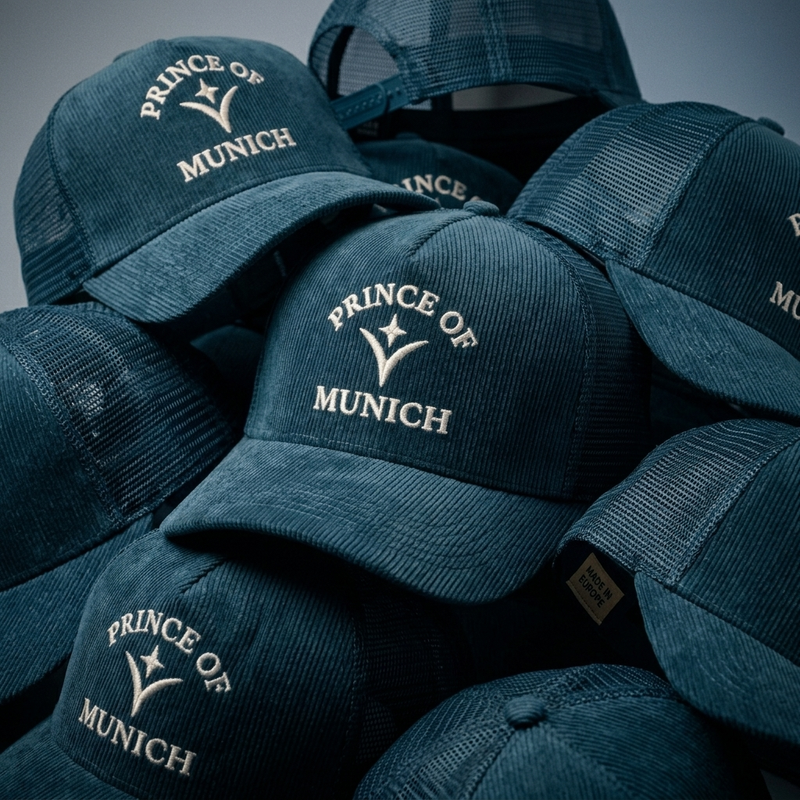 Résidence Club — Prince of Munich Sky Petrol Caps, gestapelt