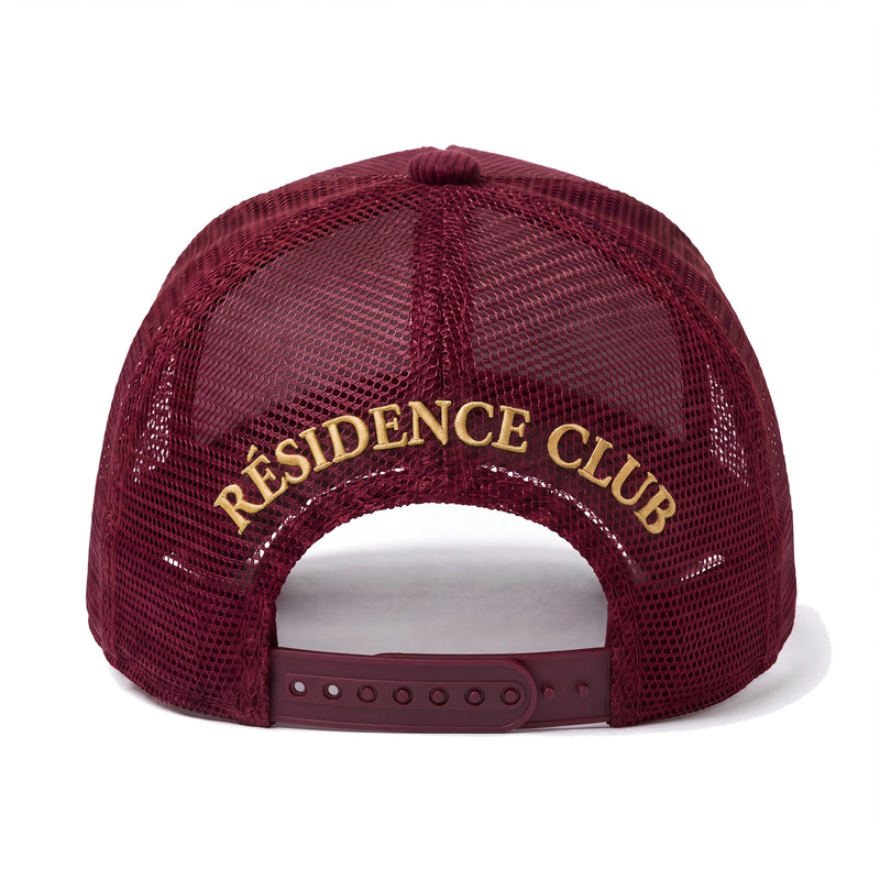 Prince of Paris · Burgundy cap, back view